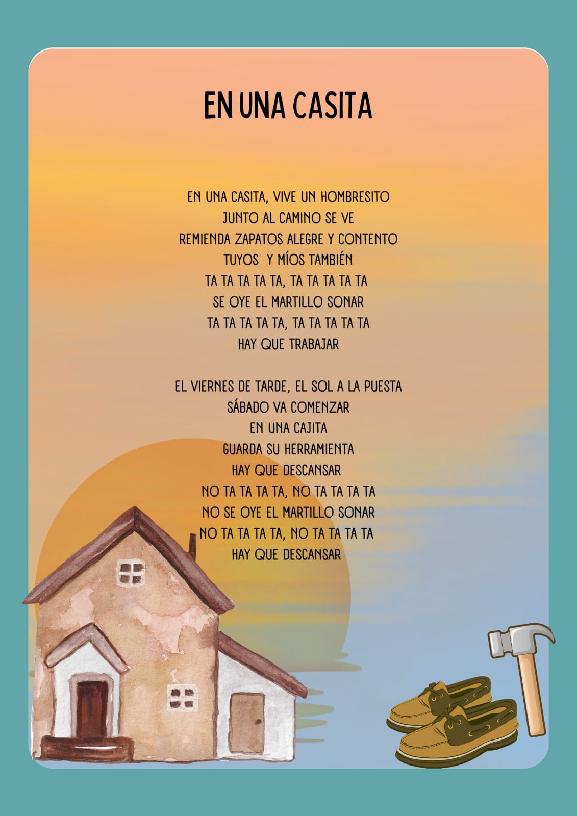 corito en una casita