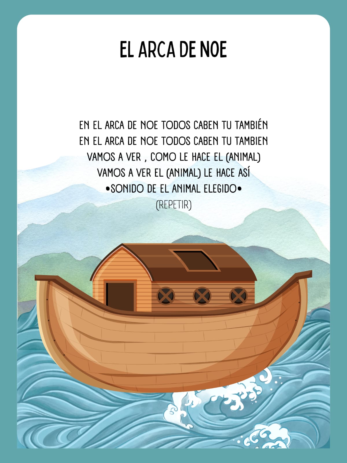 corito el arca de noe